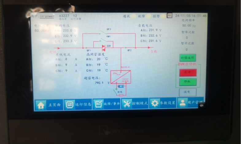 Voltage Sag Protection for Advanced Materials Manufacturing